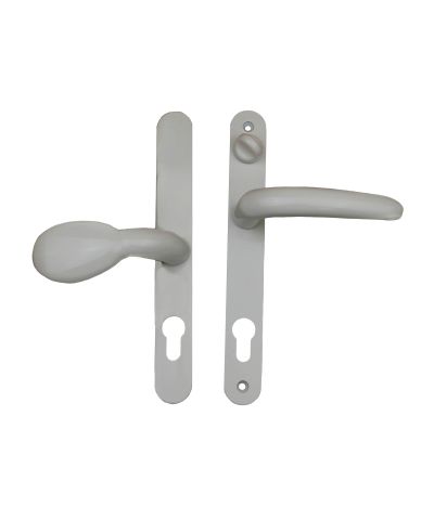 Windowparts lever/lever offset door handle, with a snib