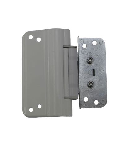 White Trojan 3D Composite Door Hinge