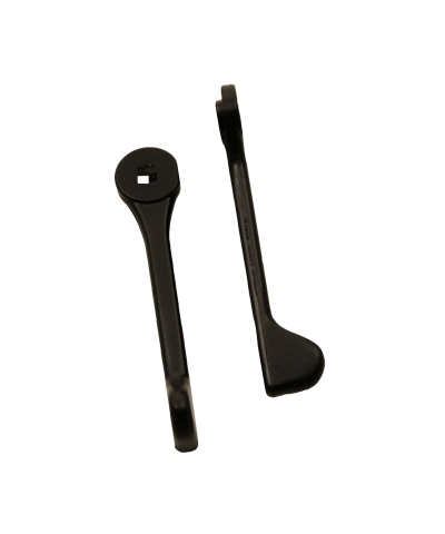 Fullex Metal Black Patio Door Levers