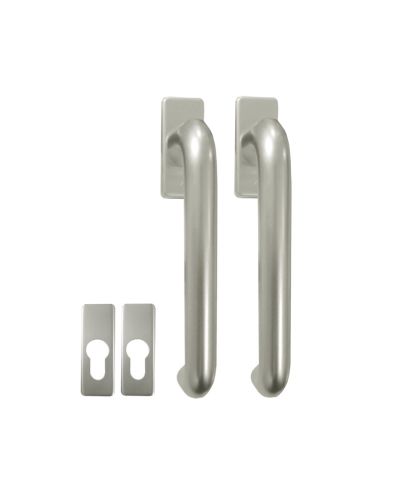 Hoppe Tilt & Slide Patio Door Handle with Escutcheon Plates