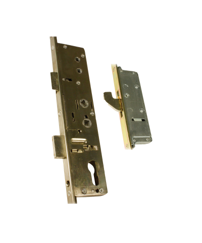 This Lockmaster lock provides extra security to doors