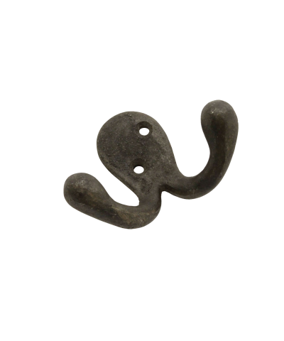 Antique Hardware - Twin Coat Hook