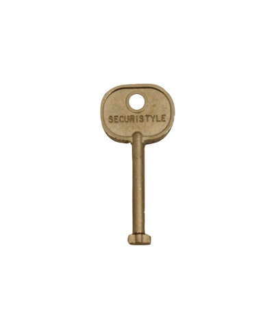 The Securistyle 'T' shaped key suits old style Securistyle handles.