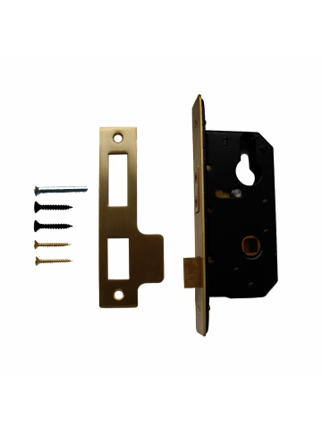 Narrow style sashlock with 2 keys