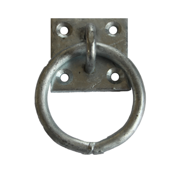 2x2 Ring On Plate Galvanised