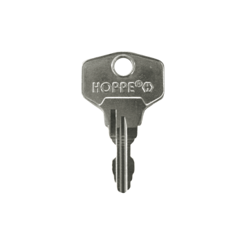 Key to suit Hoppe Tilt & Turn window handles.