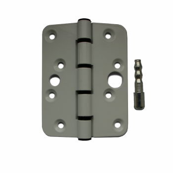 A high security steel hinge suitable for UPVC and composite doors. 