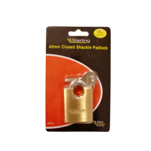 Sterling 40mm Closed Shackle Padlock CSP142