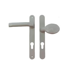Asgard Lever / Pad Universal Door Handle - White