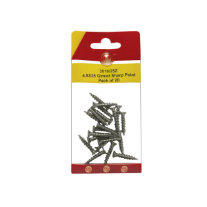 Sharp Point Screws - Shallow Panheads