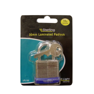 Sterling 30mm Laminated Padlock LPL132