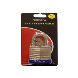 Sterling 50mm Double Locking Laminated Padlock LPL152