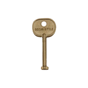 The Securistyle 'T' shaped key suits old style Securistyle handles.