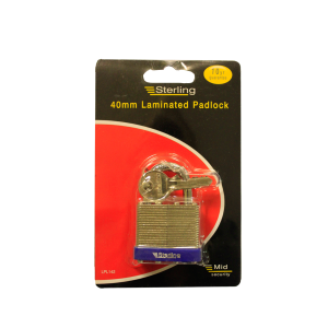 Sterling 40mm Double Locking Laminated Padlock LPL142