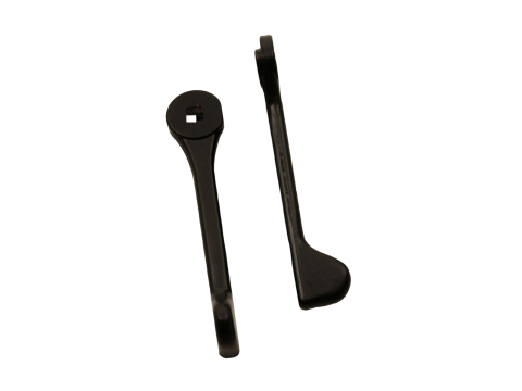 Fullex Metal Black Patio Door Levers