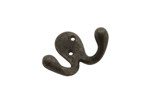 Antique Hardware - Twin Coat Hook