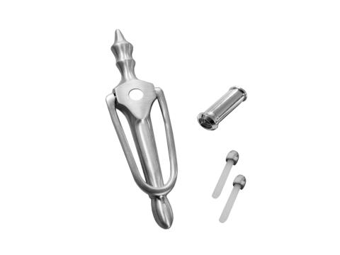 Slimline Door Knocker 8.5'' With Viewer