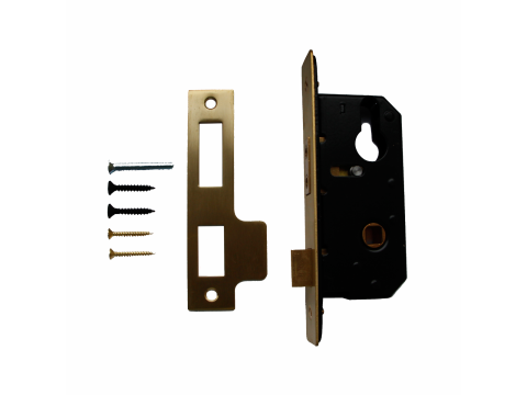 Narrow style sashlock with 2 keys