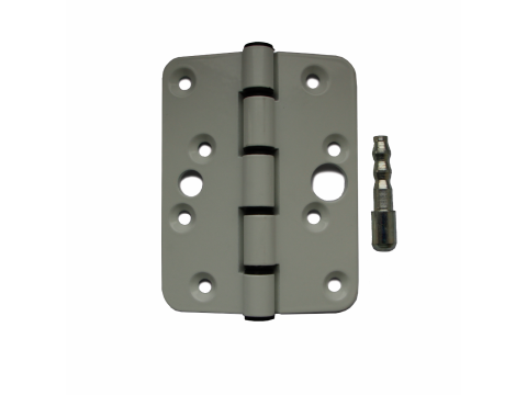 A high security steel hinge suitable for UPVC and composite doors. 