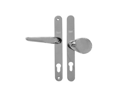 Yale Lever/Pad Offset 92/70mm PZ Security Door Handle