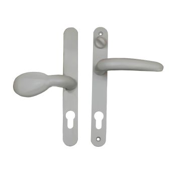Windowparts lever/lever offset door handle, with a snib