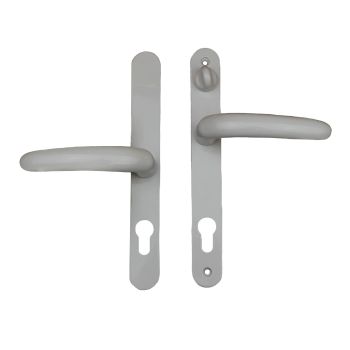 Windowparts lever/lever offset door handle, with a snib