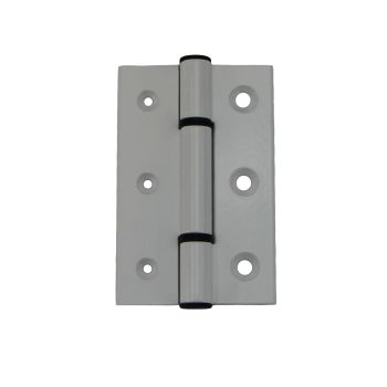 White Adjustable Butt Hinge (x10)