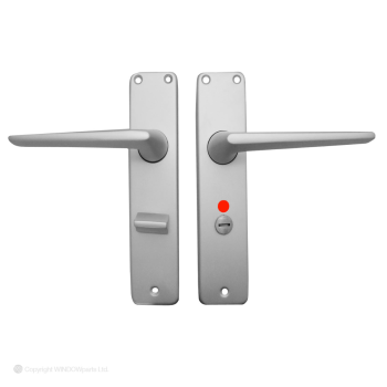 Union Aluminium Bathroom Door Handle