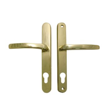 Aluminium Inline Lever/Lever Sprung Door Handle