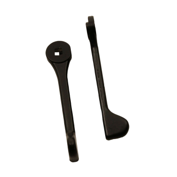 Fullex Metal Black Patio Door Levers