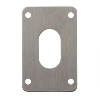 Oval Escutcheon - Screw On
