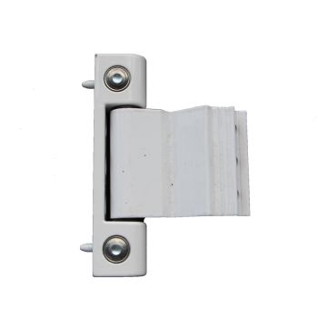 Paddock White Door Hinge