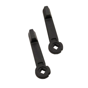 Schlegel Plastic Black Patio Door Levers