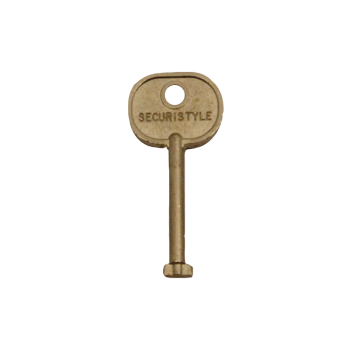 The Securistyle 'T' shaped key suits old style Securistyle handles.