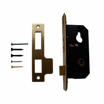 Narrow style sashlock with 2 keys